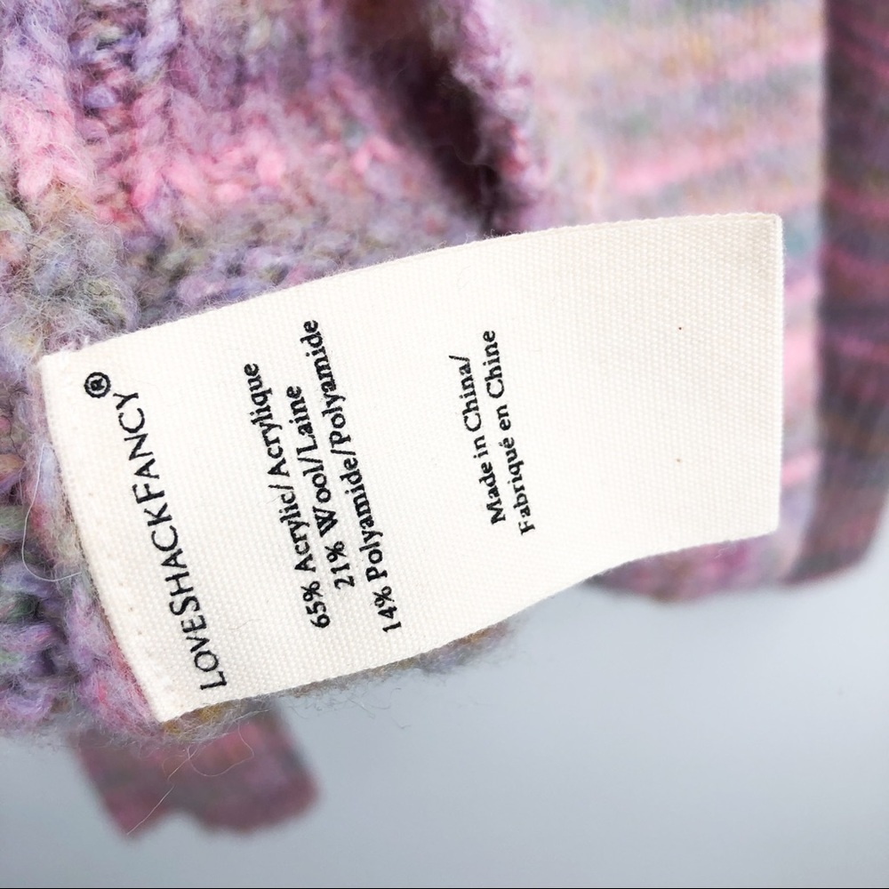 Loveshackfancy Aquarius Pullover Chunky Knit Swea… - image 8